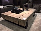 DANDE - 100x100cm soffbord i massivt ek