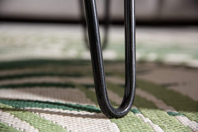 MOSAIK - runt soffbord massivträ teak 70 cm