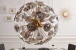 ETERNO - taklampa i guld och glas