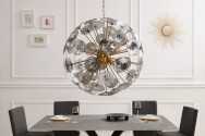 ETERNO - taklampa i guld och glas