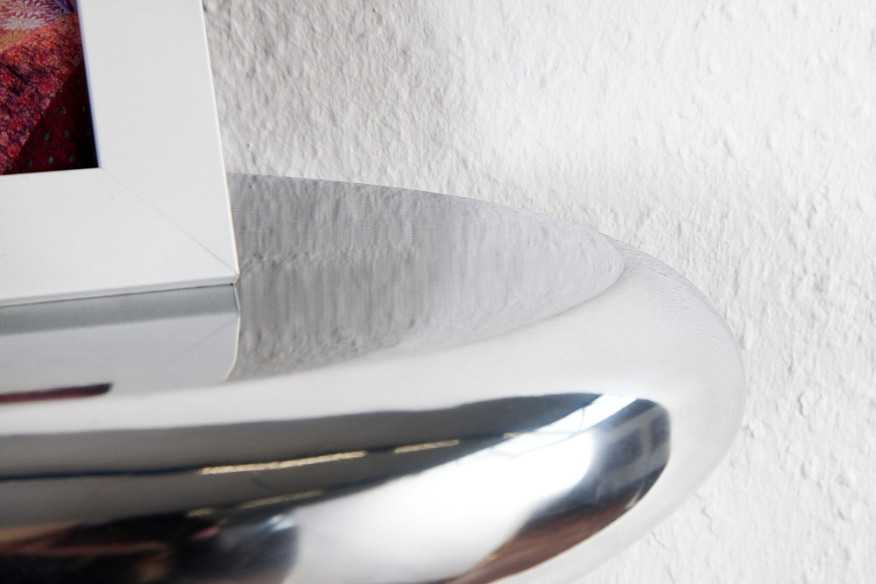 LAGRIMA - 40x20cm vägghylla i silver