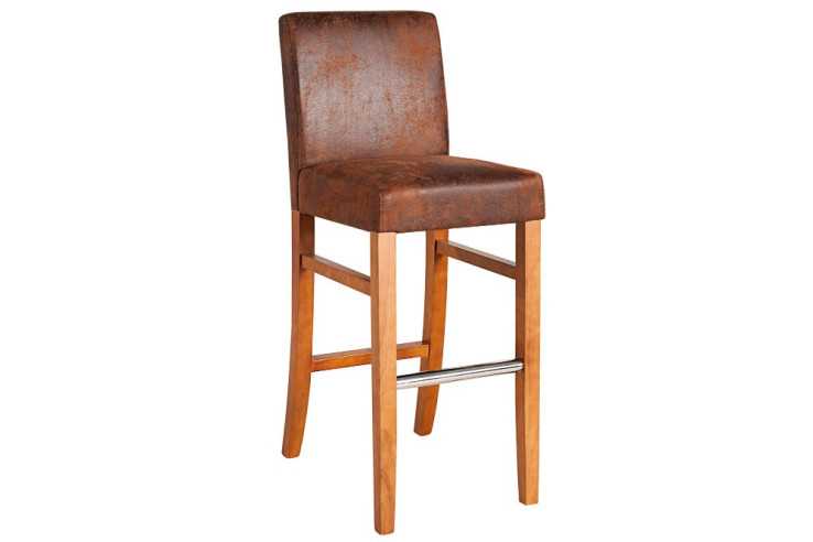 Barhocker Valentino light coffee Vintage