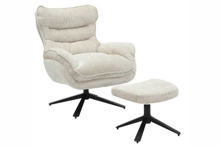  ROTERBAR I STRUKTURTYG CHAMPAGNEBEIGE