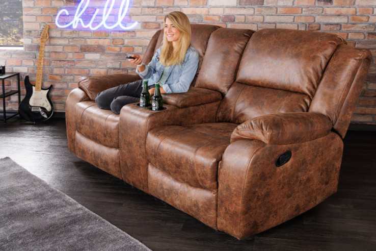 HOLLYWOODIA - 188CM BIOFÅTÖLJ 2-SITS