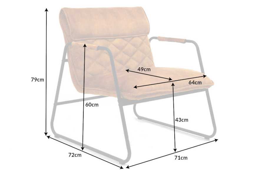 NOVA - 71CM LOUNGESTOL