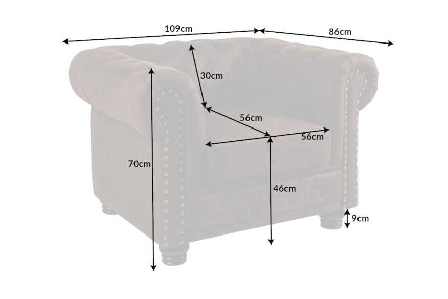 LYRA - 110CM FÅTÖLJ