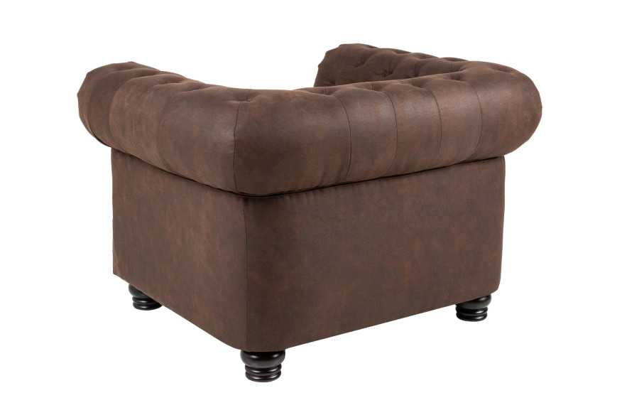  CHESTERFIELD I MIKROFIBER VINTAGEBRUN