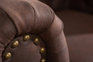  CHESTERFIELD I MIKROFIBER VINTAGEBRUN