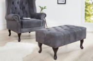  CHESTERFIELD MICROFIBER GRÅ