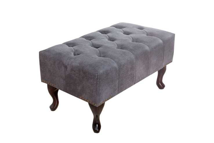  CHESTERFIELD MICROFIBER GRÅ