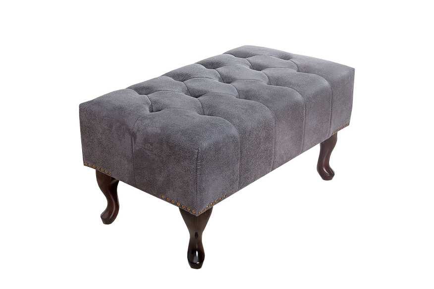  CHESTERFIELD MICROFIBER GRÅ