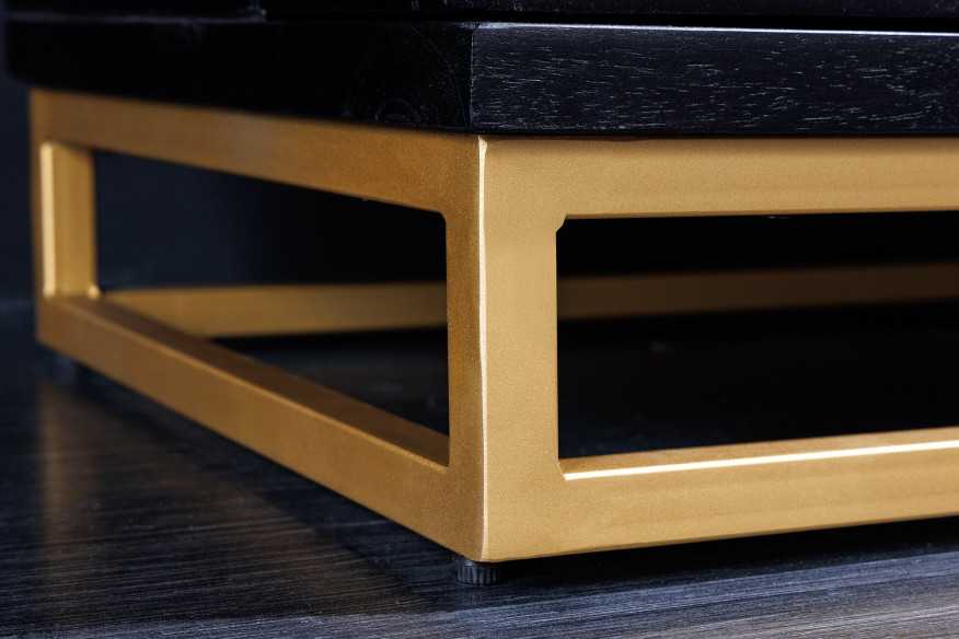  3D MANGOTRÄ SVART & GULD
