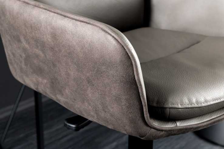  TAUPE MIKROFIBERLÄDER & ARMSTÖD