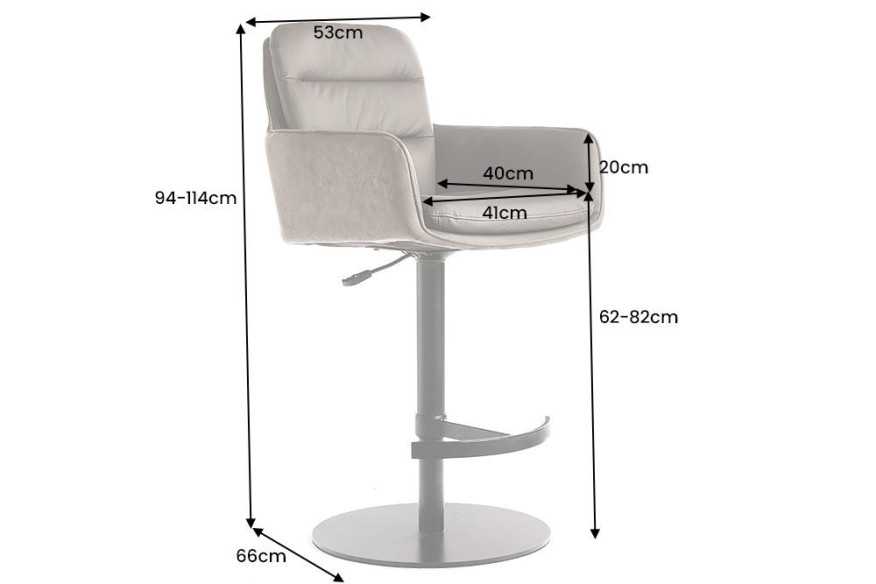 POLARIS - 53CM BARSTOL