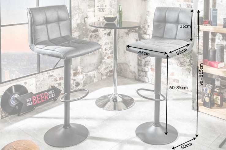  JUSTERBAR MIKROFIBER GRÅ