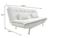 LYRA - 195CM BÄDDSOFFA
