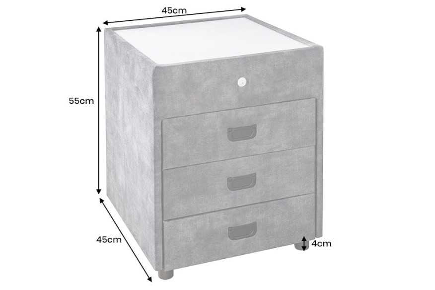 LYRA - 45CM SÄNGGAVELBORD