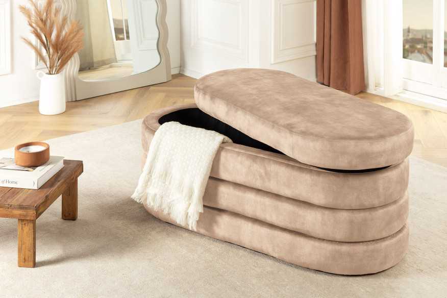 CASSIOPEIA - 113CM SAMMETSBÄNK