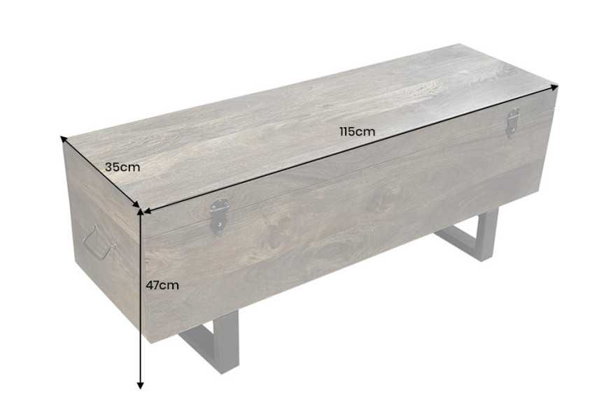 TAURUS - 115CM SITTBRÄDA MED FÖRVARING