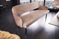 LYRA - 162CM SAMMETSBÄNK