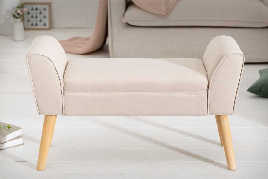 LINNELIKNANDE BEIGE SAMMET