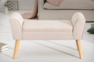 LINNELIKNANDE BEIGE SAMMET