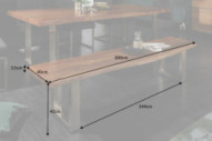 JURA - 200CM TRÄBÄNK