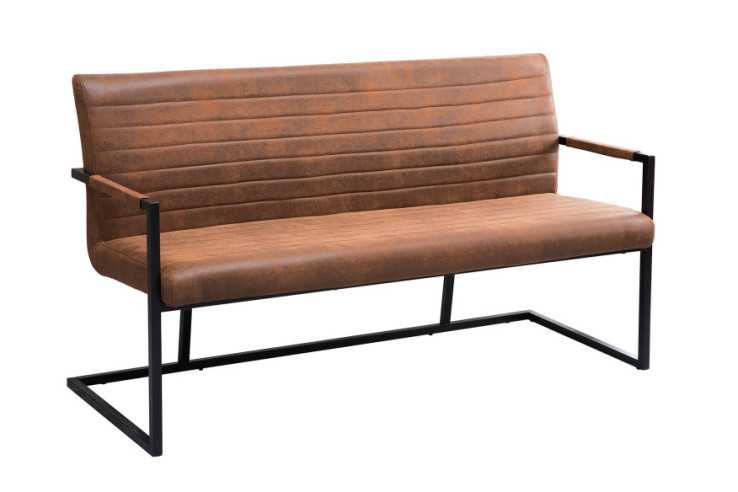 ORION - 160CM BÄNK MED ARMSTÖD