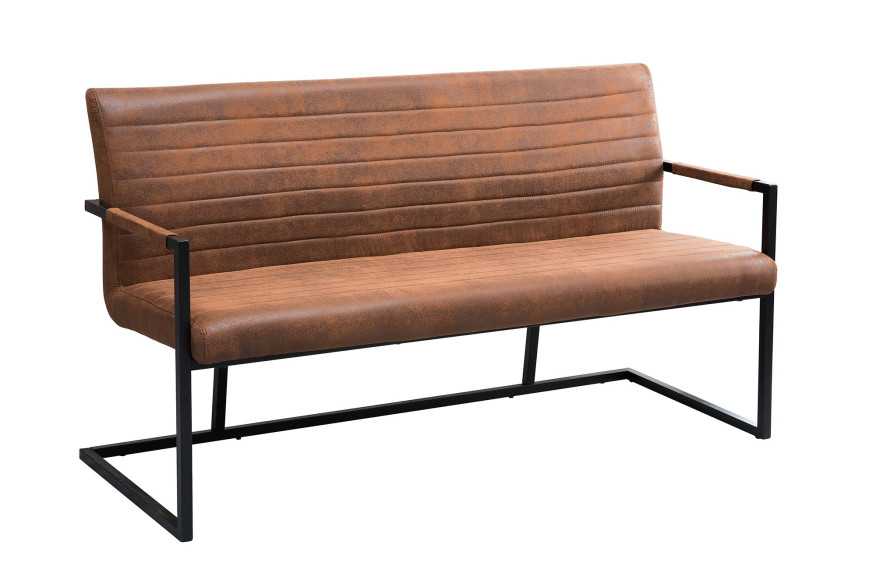 ORION - 160CM BÄNK MED ARMSTÖD