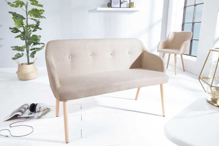 POLARIS - 116CM BÄNK MED ARMSTÖD
