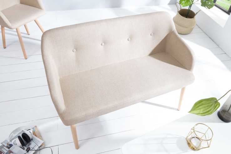 POLARIS - 116CM BÄNK MED ARMSTÖD