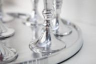 9 LJUS I SILVERALUMINIUM