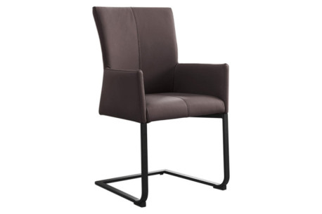 SVÄNGD METALLSTOMME & TAUPEGRÅTT LÄDER 2