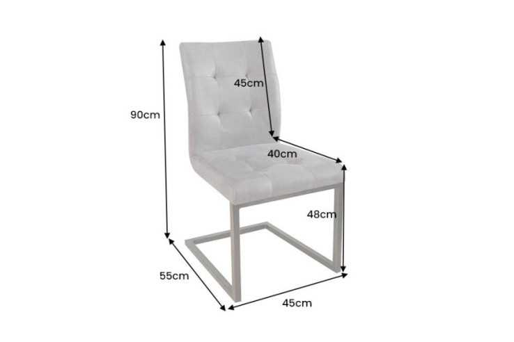 ARCTURUS - 45CM CANTILEVERSTOL
