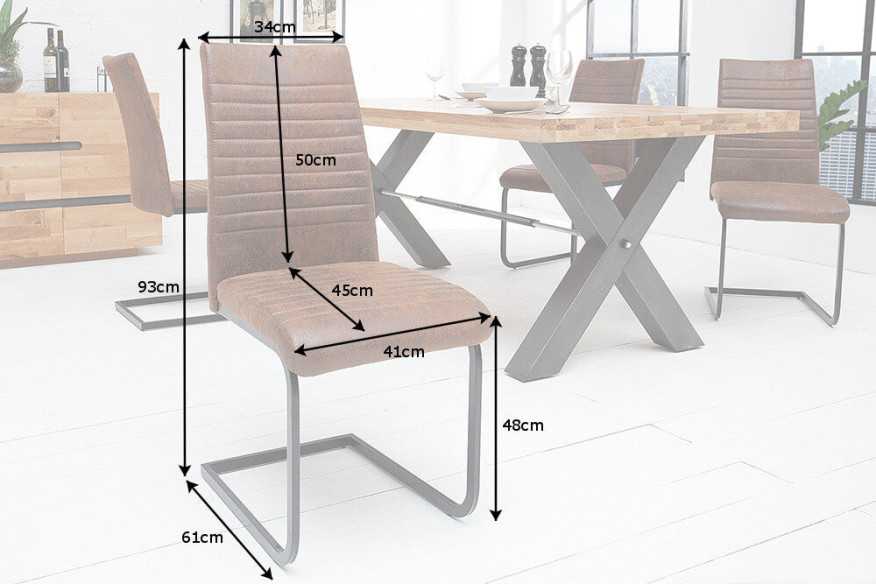 LYRA - 41CM CANTILEVERSTOL