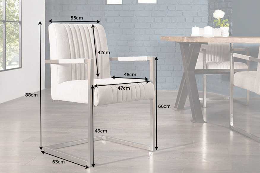 POLARIS - 55CM CANTILEVERFÅTÖLJ