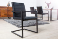 CANTILEVER I KONSTLÄDER ANTIKSVART