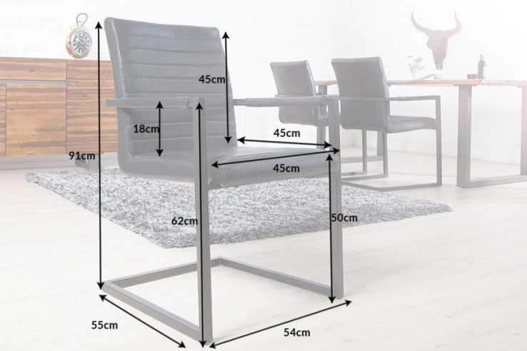  CANTILEVER I KONSTLÄDER ANTIKSVART