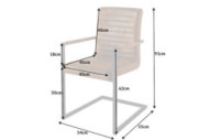 ALTAIR - 54CM CANTILEVERSTOL
