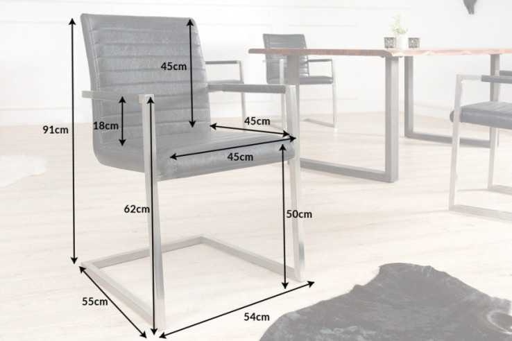 LYRA - 54CM CANTILEVERSTOL
