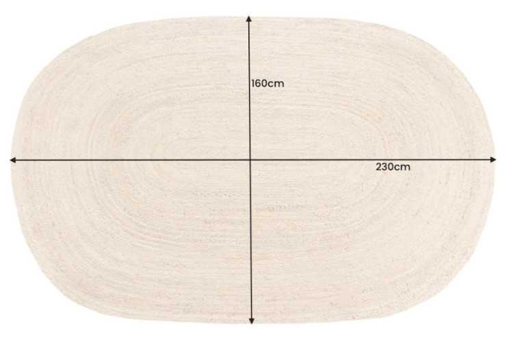 GAIA - 230CM JUTEMATTA
