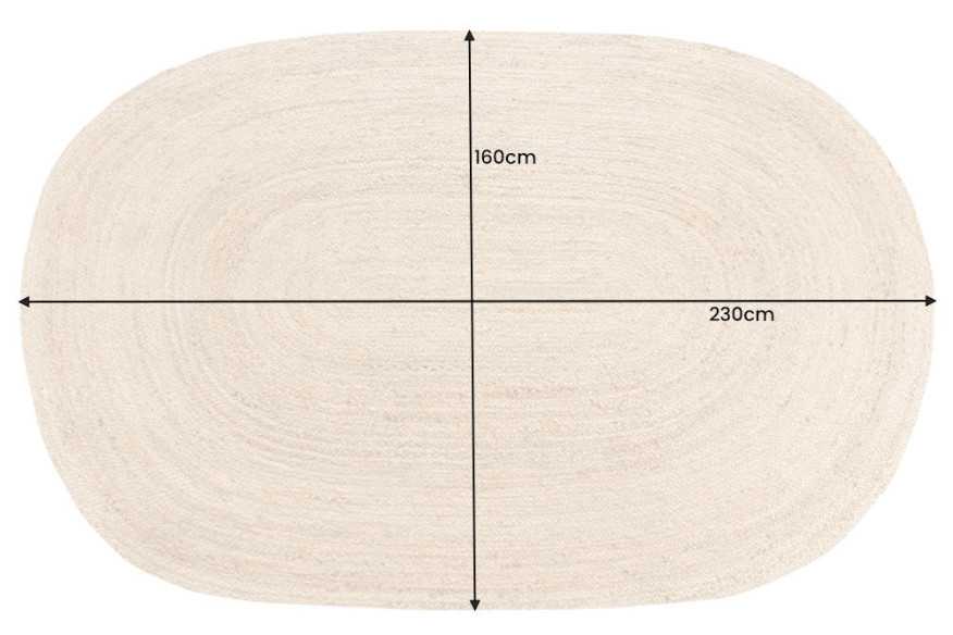 GAIA - 230CM JUTEMATTA