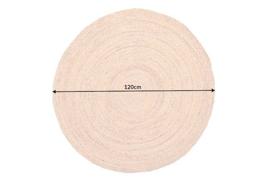 NOVA - Ø120CM RUND JUTEMATTA