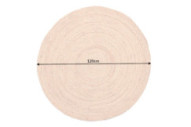 NOVA - Ø120CM RUND JUTEMATTA