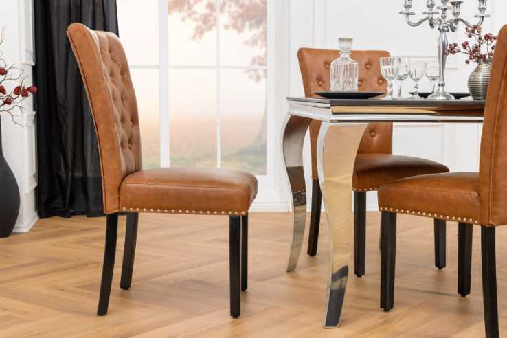  KONSTLÄDER KOGNAC & CHESTERFIELD