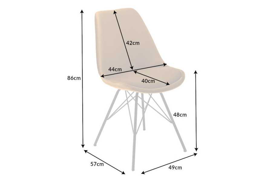 POLARIS - 49CM MATSTOL