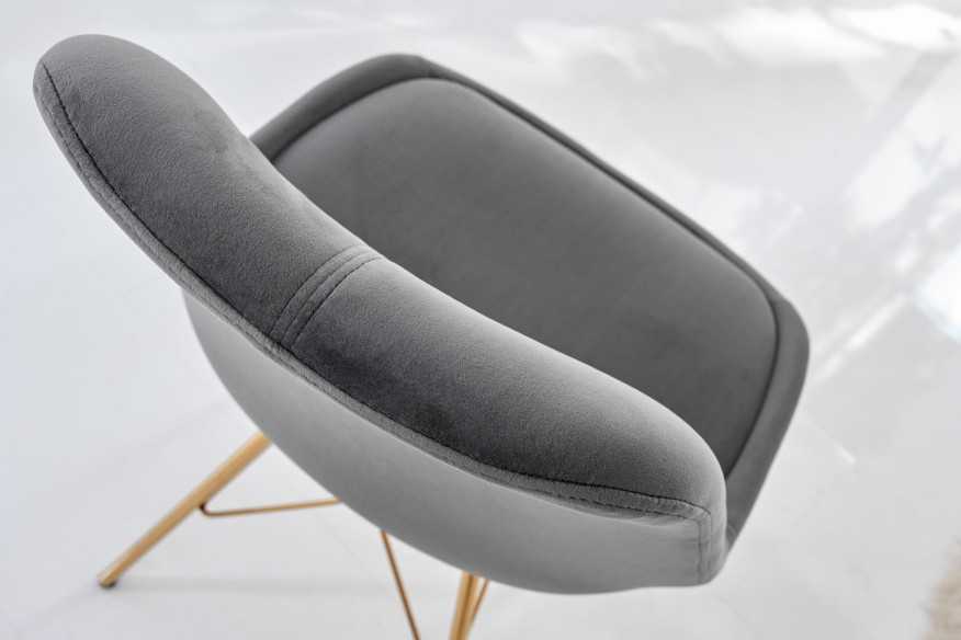 VEGA - 49CM SAMMETSFÅTÖLJ