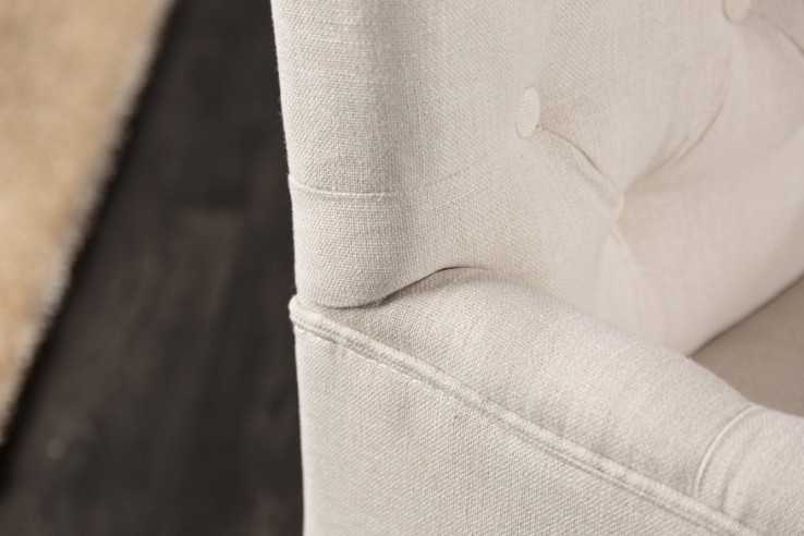  BEIGE STRUKTURTYG MED CHESTERFIELD