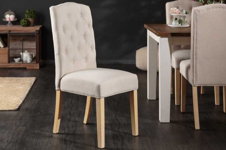  BEIGE STRUKTURTYG & CHESTERFIELD