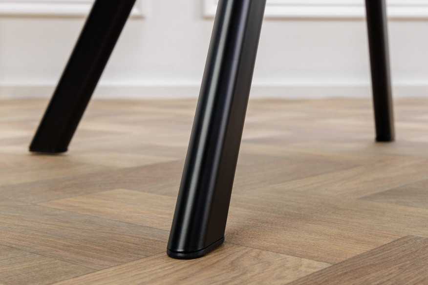 NOVA - 63CM SAMMETSFÅTÖLJ MED ARMSTÖD